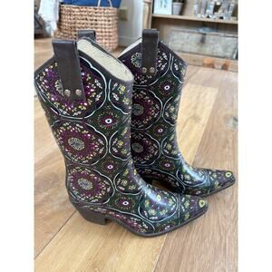 Women’s Nomad Yippy Western Style Rubber Rainboots